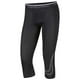 thumbnail image 3 of Mallas Nike Pro Dri-FIT para hombre 3/4 negro/blanco, talla M, 3 of 6