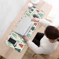 thumbnail image 3 of Long Mouse Pads for Desk,Beige Christmas Tree Pattern Desk Mats on Top Of Desks, Desk Mouse Pad Extra Large with 3mm Non-Slip Base and Stitched Edge for Gaming,Office,Work,Home 31.5x11.8in, 3 of 5