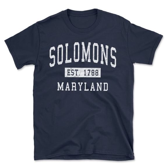 Solomons Maryland Classic Established Men's Cotton T-Shirt