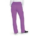 thumbnail image 2 of Barco Grey's Anatomy 4277 Women's Six Pocket Tie Front Scrub Pant Sweet Violet LP, 2 of 2