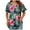 Dark Green, variant on TOWMUS Womens T-Shirts V Neck Short Sleeve Summer Tops Women Casual Print Shirts for Women
