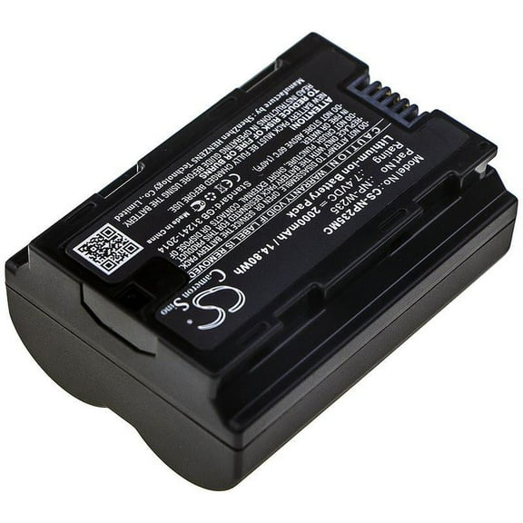 NP-W235 Battery for Fujifilm X-T4, 2000mAh - sold by smavco