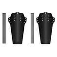 thumbnail image 2 of Bike Fenders, Black No Deformation High Temperature Resistant Bike Mudguards  For Replacement, 2 of 8