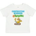 thumbnail image 3 of Inktastic Construction Worker in Training Boys or Girls Toddler T-Shirt, 3 of 5