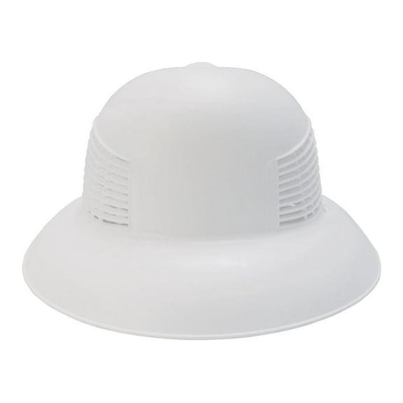 Plastic Vented Beekeeping Helmet, White
