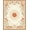 Beige Cream Terracotta, Pattern 4, variant on ODIKA 2'x3' Washable Accent Rug Pet Friendly, Bedside Mat Boho Sun Moon Crest With Floral Vintage Arch Border Ornaments for Bedroom, Nursery, RV