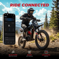 thumbnail image 6 of APEXWILL 4000W Peak Electric Dirt Bike for Teens Adults, 35 MPH Off-Road Electric Motorcycle with 48V 22.4Ah Battery, Dual Hydraulic Brakes & Suspension, 17"/14" Tires, 6 of 10
