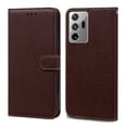 thumbnail image 7 of Premuim PU Leather Wallet Case Compatible for Samsung Galaxy Note 20, Card Slots Stand Feature Magnetic Clasp Short Strap Cover for Samsung Galaxy Note 20 6.7 Inch,Coffee, 7 of 7