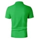 thumbnail image 4 of Blusa y camisa de manga corta con cuello vuelto para hombre, jersey con cremallera y solapa estampada, blusa de manga larga con cuello vuelto, blusa de poliéster para hombre, 4 of 4
