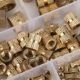 thumbnail image 2 of 660 Pcs M2-M5 Brass Knurled Nut Round Nut Classification Kit Fastener Set, 2 of 6