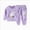 B22-Purple, variant on Girls Pajamas 2 Piece Short Sleeve Top & Pants Cotton Pjs Sets Loungewear For Kids,6-12 Months 12-24 Months 2t 3t 4t 5t 6t 7t 8t 9t Children Grey 9-12 Months