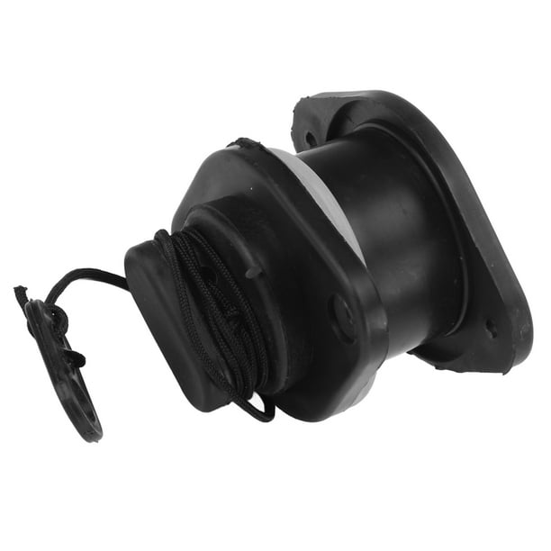 Black Boat Drain Valve, Safer Sailing Wear Resistant Inflatable Boats