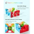 thumbnail image 3 of Speed Cube Set with 2x2x3x3  Cube, Stickerless Puzzle for All Ages, 3 of 8