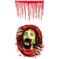 thumbnail image 4 of Paquete de 2 fundas para asiento de inodoro ZHAOCHENG Halloween calcomanía 3D terror decoración del hogar, 4 of 5