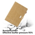 thumbnail image 3 of Allytechgroup iPad Pro 11 M4 2024 Case, Premium PU Leather Auto Sleep Wake Kickstand Flip Folio Cover Magnetic Closure Hand Strap Case for Apple iPad Pro 11" M4 2024, Gold, 3 of 7