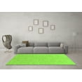 thumbnail image 3 of Ahgly Company Indoor Rectangle Abstract Green Modern Area Rugs, 5' x 8', 3 of 4