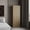 Oak 59, variant on Compact Freestanding Wardrobe for Small Spaces, 2 Door Closet System with Four Fixed Shelves, Brown Oak Particle Board, 66.9 H x 23.6 W x 15.8 D