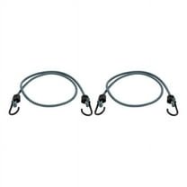 Keeper 8865388 Gray Bungee Cord, 48 x 0.315 in. - Pack of 2