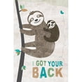 thumbnail image 3 of JMB Designs 13x18 Black Modern Framed Museum Art Print Titled - I Got Your Back, 3 of 5