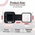 thumbnail image 5 of SINGARO Fits for 2-inch Hitch Cover, Trailer Hitch Cover Tube Plug Insert, Car Exterior Accessories, Receiver Tube Hitch Plug, 5 of 10