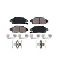 thumbnail image 3 of Detroit Axle - Coupe & Sedan Models Front Brake Pads for 1990 1991 1992 1993 Honda Accord (w/Nissin Calipers), 3 of 7