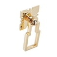 thumbnail image 7 of Utopia Alley 10pcs Steffi Cabinet Ring Pull Knob - Decorative Cabinet Drop Pull Knobs for Cabinets and Drawers - Vintage Cabinet Hardware with Hand Finished Polished Gold -Pull Knobs 2.5", 7 of 7