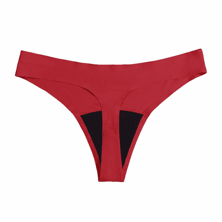 

JUSTUP 3 Pack Women s Breathable Seamless Thong Panties No Show Underwear SO-2 2XL