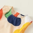 thumbnail image 5 of ATOGUTA Princess Dresses for Girls Sleeveless Sundresses Luau Dress Kids Yellow, Size 1T-6, 5 of 5