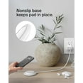 thumbnail image 4 of Belkin Magnetic Wireless Charging Pad 15W - MagSafe-Compatible Qi2-Certified Wireless iPhone Charger for Apple iPhone 16, 16e, 15, 14 Series, AirPods w/Non-Slip Base, Power Supply Included - White, 4 of 7
