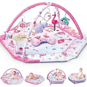KOPPOP 4-in-1 Play Gym & Activity Mat with Ball Pit