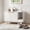 31"-White, variant on YDN Home Cat Litter Box Enclosure - 31.5 inch Wood Hidden Cat Litter Box Furniture for 2 Cats, Indoors Cats Washroom Cabinet Side Table with Scratching Pad for Living Room & Bedroom,White