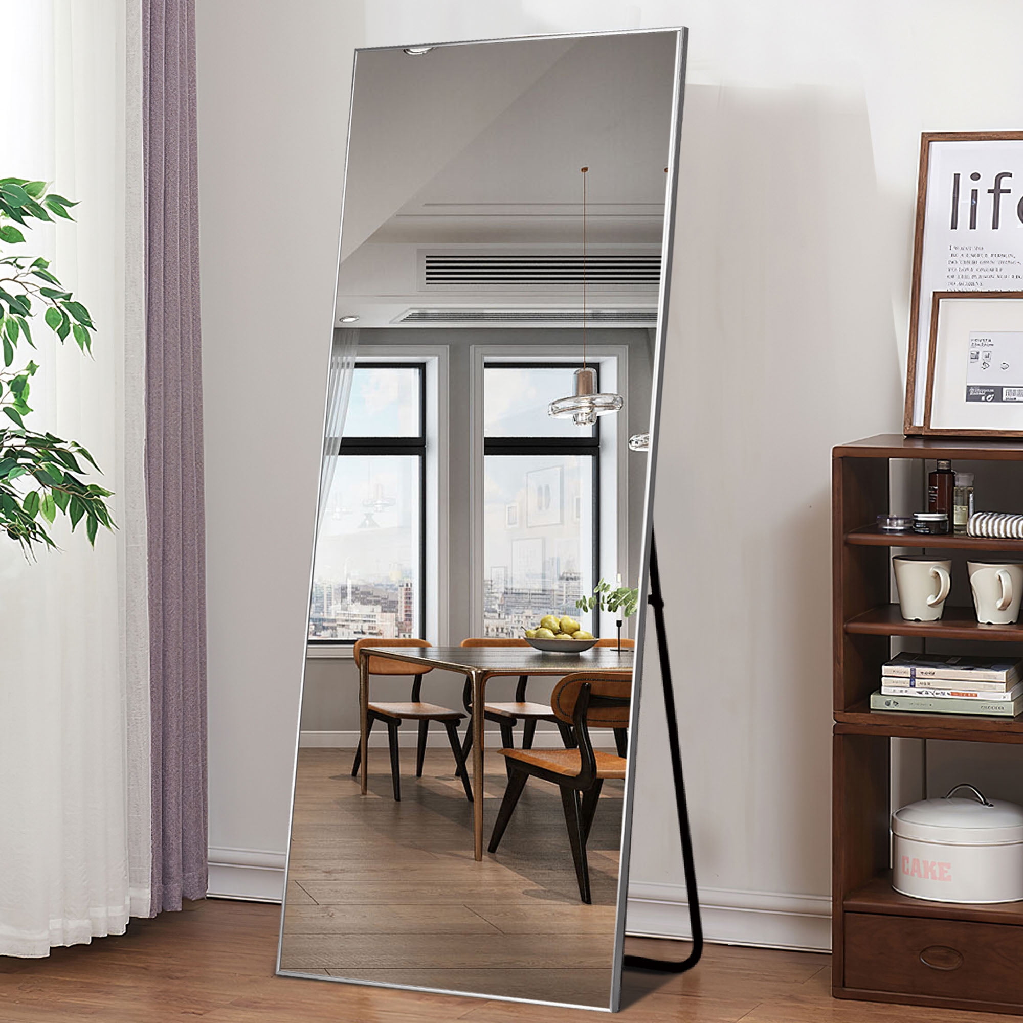 Neutypechic 59"x19" Full Length Floor Mirror Standing Rectangle Mirror