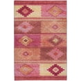 thumbnail image 2 of Addison Rugs Dream Shag Premium Machine Washable Transitional Aztec Pink Rectangle Rug, 5' x 7'6", 2 of 8