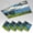 Color 3, variant on 4 Pack Magnetic Ceiling Light Covers 2 x 4 Feet, Havana Cathedral Square Light Shades & Filters for Office Classroom Drop Ceiling Flat Panel Lights