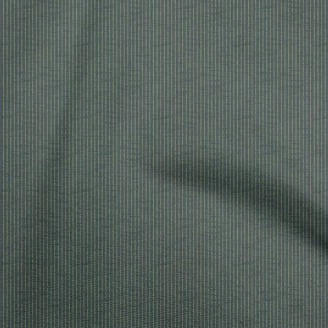 oneOone Georgette Viscose Teal Green Fabric Stripes Texture Craft Projects Decor Fabric Printed By The Yard 42 Inch Wide