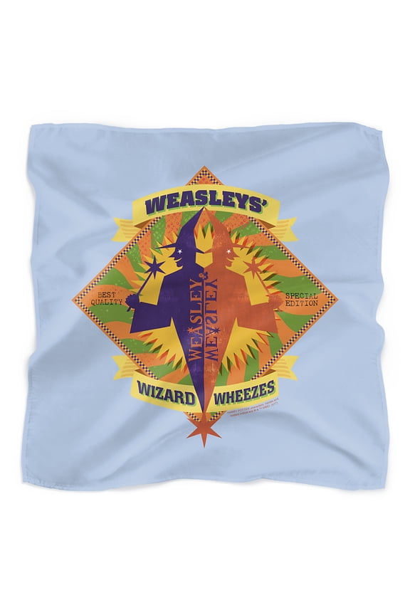 Harry Potter Weasley's Wizard Wheezes Bandana (21 in x 21 in)