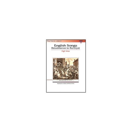 - Hal Leonard English Songs - Renaissance To Baroque for High Voice (The Vocal Library Series)