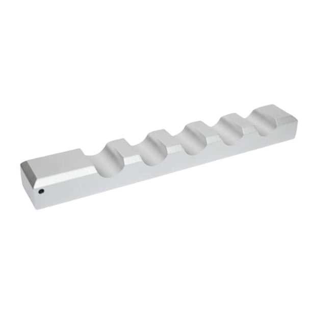Soporte para palillos, estante para palillos, vajilla, soporte para cucharas y tenedores, decoración de mesa Plata