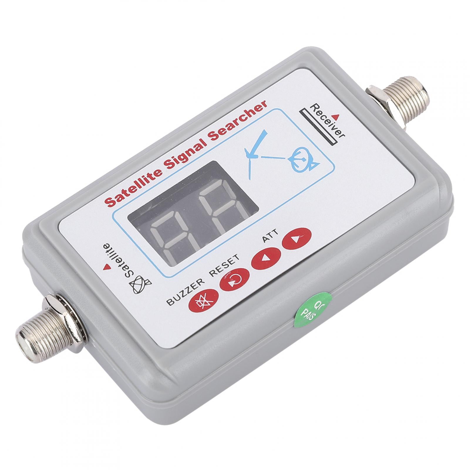 ACOUTO Mini Sensitive Satellite Finde, Portable Signal Strength Meter With LNB To REC Connector