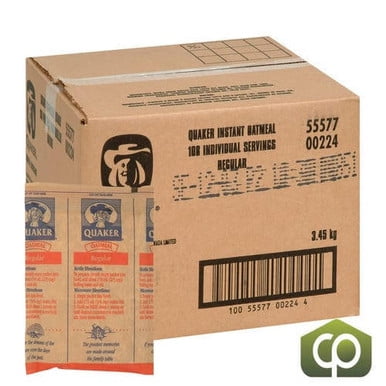 Quaker Instant Oatmeal Packets 1oz (108/Case) - 6.75 lbs