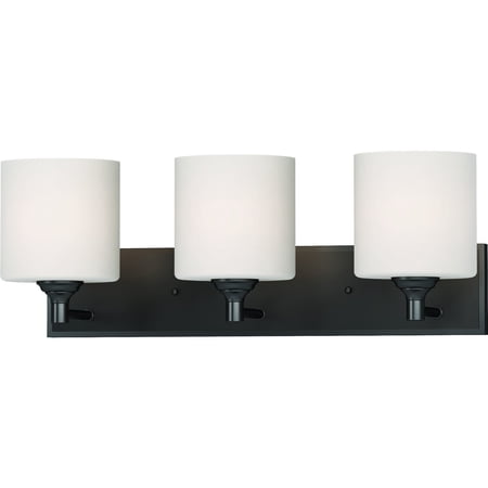 Volume Lighting Milena 3-Light Indoor Antique Bronze Vanity