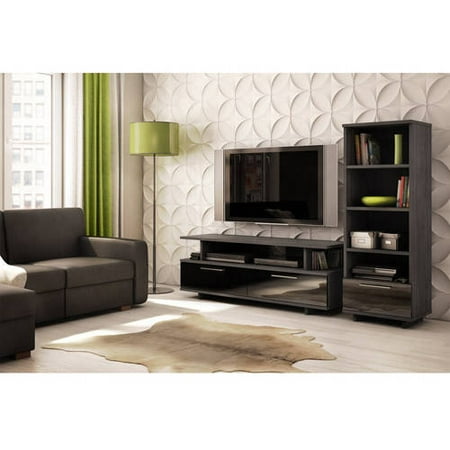 Reflekt TV Stand Gray Oak - South Shore