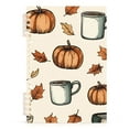 thumbnail image 7 of FORMRS 1-Subject Spiral Notebook 8" x 5" College Ruled 60 Refillable Sheet A5 Hard Cover, Fall Leaves, 7 of 7