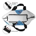 thumbnail image 4 of Fotbe Sharks on White Blue Striped Bolsa Tote Estética de Lona con Estampado para Mujer - Bolsa Reutilizable de Hombro Casual para Vacaciones, Compras, Trabajo y Gimnasio, 4 of 8
