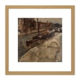thumbnail image 1 of Breitner Prinsengracht Amsterdam Canal Painting 8X8 Inch Square Wooden Framed Wall Art Print Picture with Mount, 1 of 4