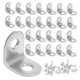 thumbnail image 4 of KALLORY 40Jgo Escuadras De Inoxidable Para Esquinas Uso Doméstico Color Plata, 4 of 7