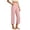 Brown, variant on Women's Cotton Linen Capri Pants, High Waist Elastic Wide Leg Cropped Trousers, Casual Loose Fit Summer Pants with Pockets(Coffee/M)