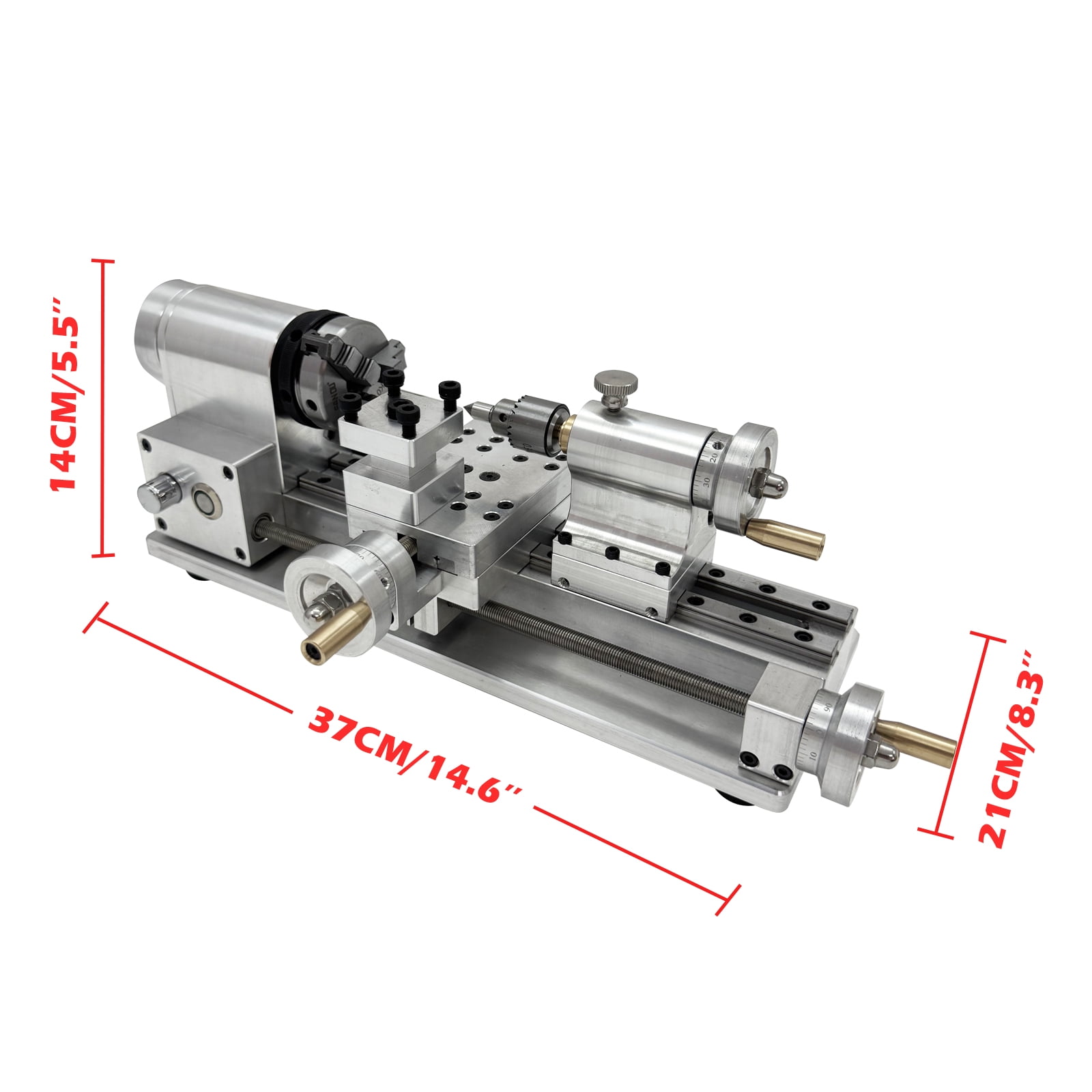 110V DIY Mini Lathe Multifunctional Home Woodworking Homemade Small Lathe Micro Lathe