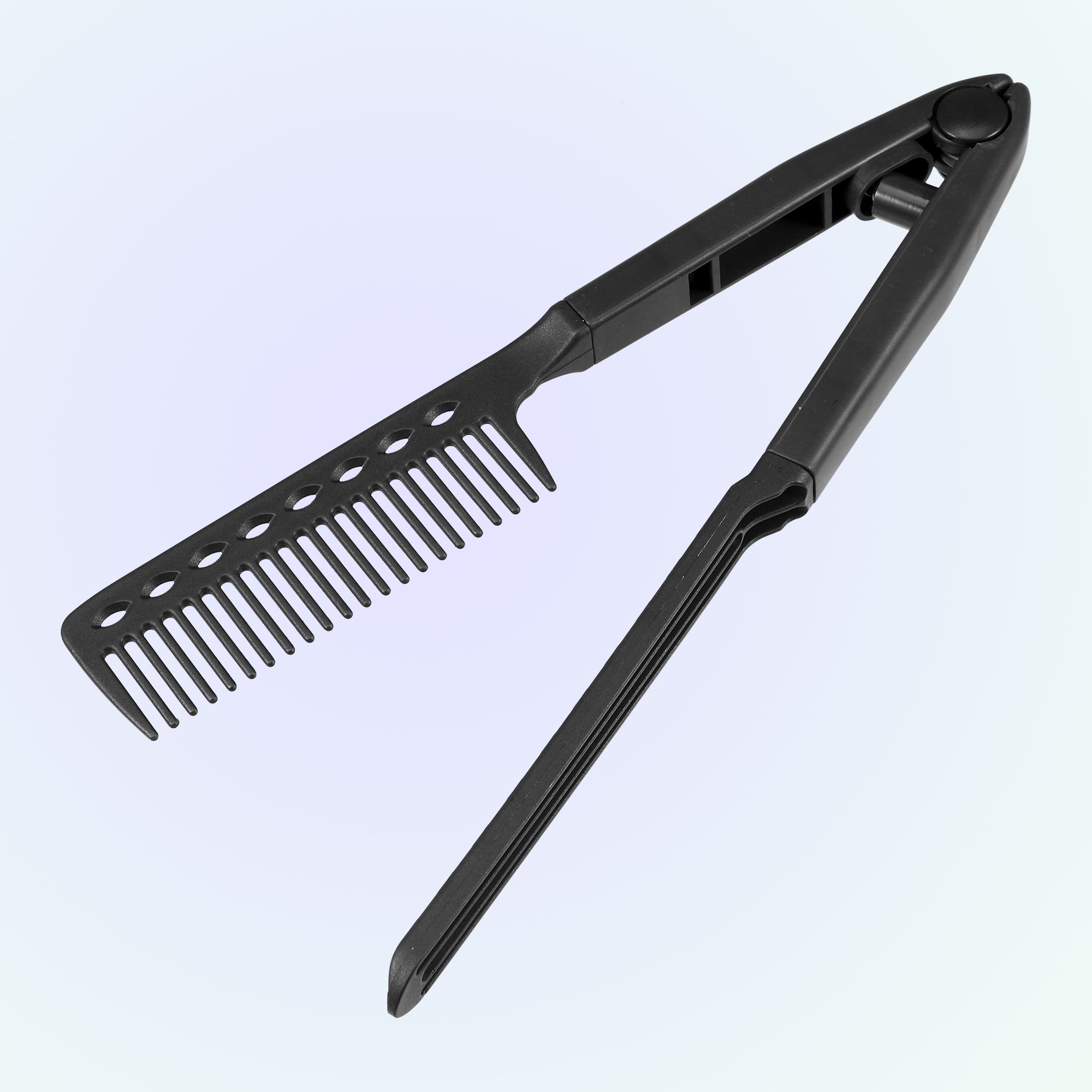 Unique Bargains Hair Straightening Comb Heat Resistance Home Straightener Styling Comb