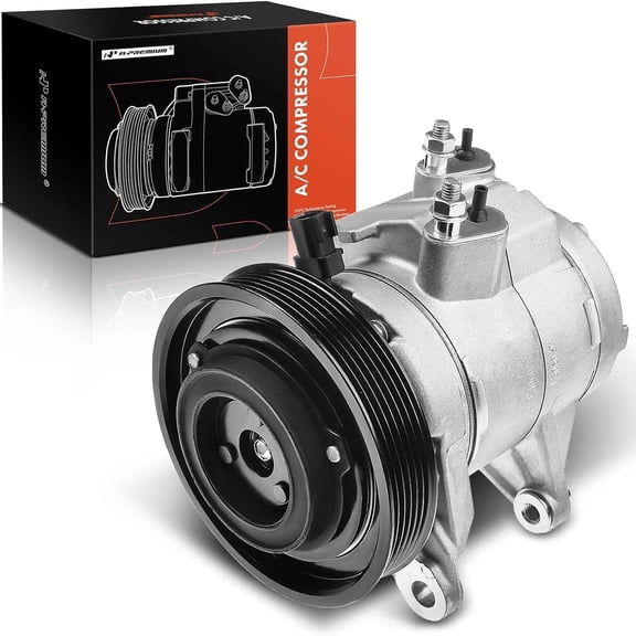 A-Premium AC Compressor with Clutch Compatible with Dodge Nitro 2009-2011 Jeep Liberty 2009-2012 V6 3.7L Sport Utility